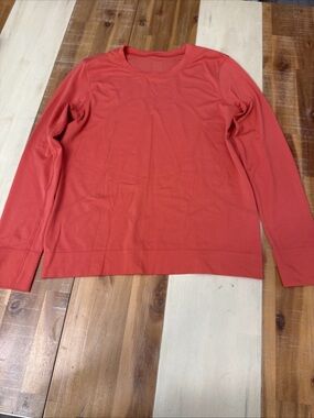 lululemon athletica Long Sleeve Crew Top - Coral